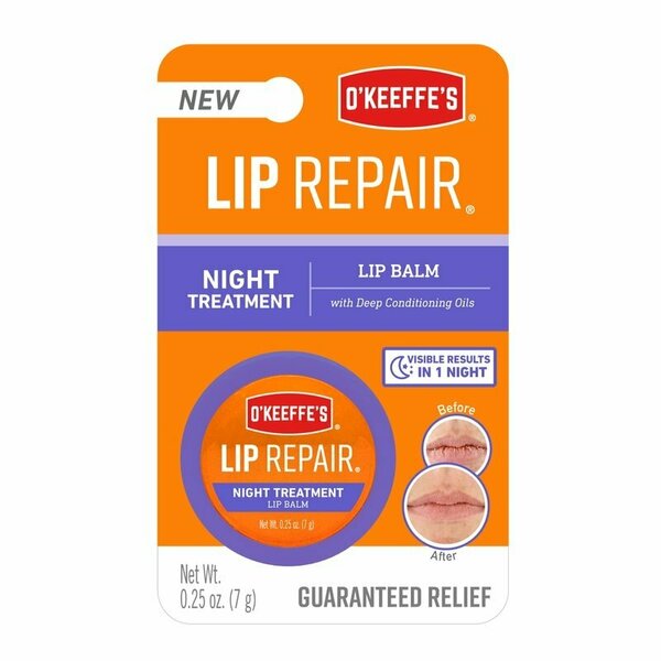 Okeeffes LIP BALM PM TRTMNT .25OZ K3015202